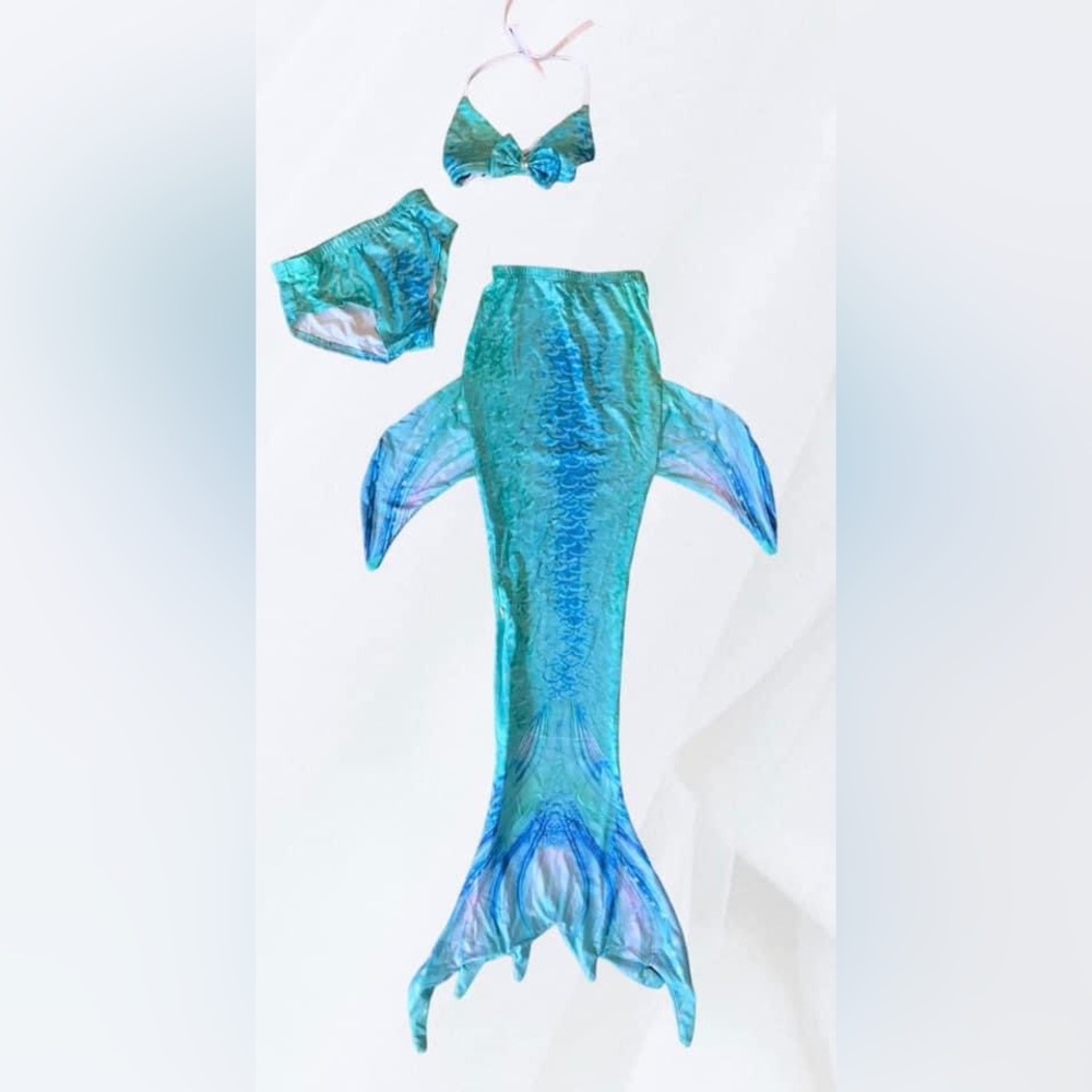 NWOT. 3pc COSPLAY Shimmer & Shine Mermaid Set